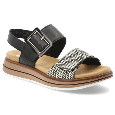 Sandały REMONTE - D1J53-02 Black Combination