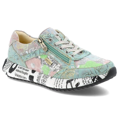 Sneakersy LAURA VITA - Burton 1123 SL1826-11F Pistache