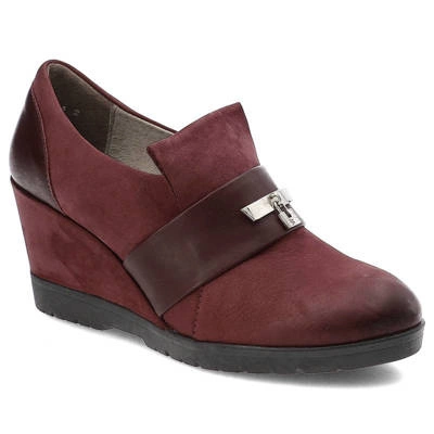 Pantofi LEMAR - 20041 S.Maroon /M.Maroon