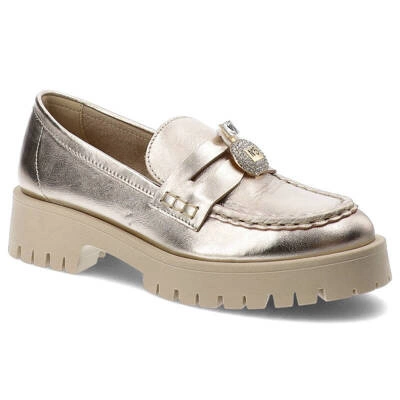 Mokasyny CHEBELLO - 4291_-494-000-PSK-S173 Złoty