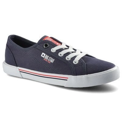 Trampki BIG STAR - HH274063 Granat