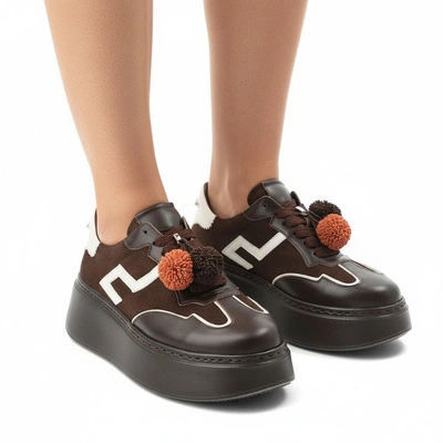 Sneakersy KARINO - 6022/015-P Brąz/Lico