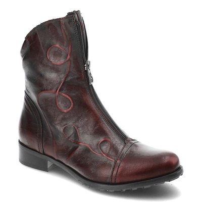 Stiefeletten SIMEN - 7096A Weinrot