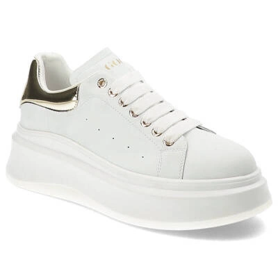Sneakersy GOE - NN2N4031 Biały/Złoty