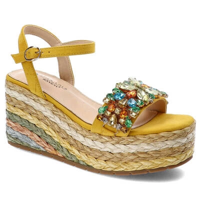 Sandały SCA'VIOLA - S-251 Yellow