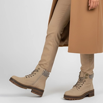 Botki VINCEZA - 87722 BE Beige