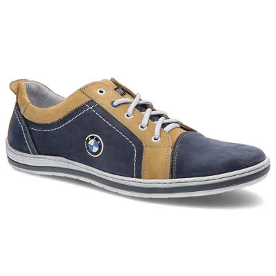 Półbuty AVANTI - 422 07 Niebieski/Żółty