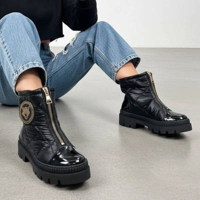 Śniegowce DAMISS - DS-695 Czarna Pikówka