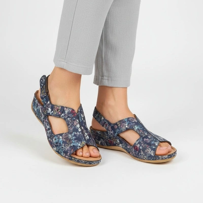 Sandały POLLONUS - 5-0774-060 Flowers P69