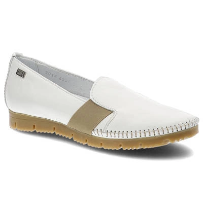 Mokasyny SIMEN - 6999 Biały