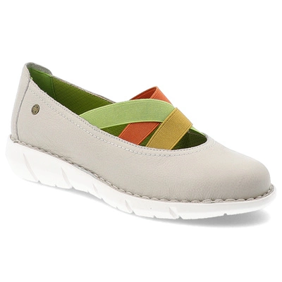 Półbuty MACIEJKA - P6814-13/00-1 Jasny Popiel