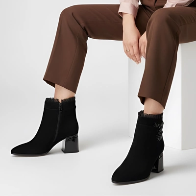 Botki S.BARSKI - MR52-127 Black