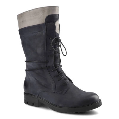 Stiefeletten KARINO - 2032/004-M Dunkelblau/Hellgrau