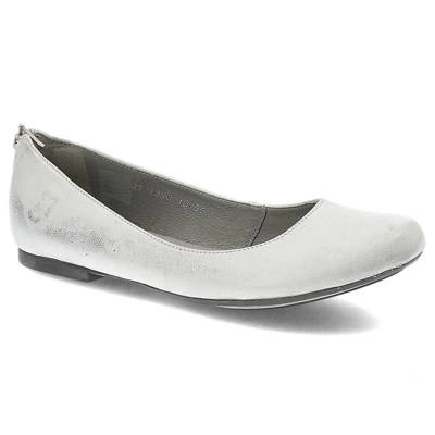 Ballerinas MACIEJKA - 01350-35/00-5 Silber Przecierka