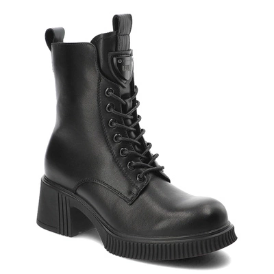 Stiefeletten VINCEZA - 66671 BK Czarny Skóra