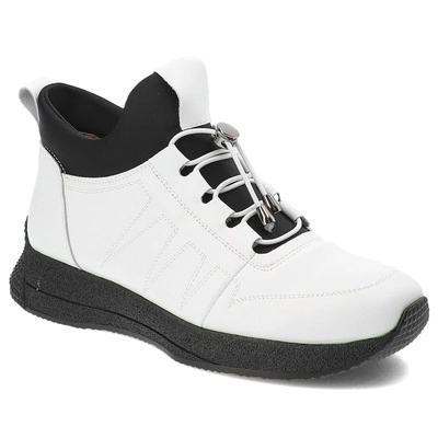 Botine ARTIKER - 55C0037 White+Black