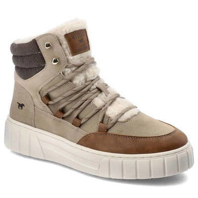 Botki MUSTANG - 1446-601-318 Beżowe 51C0024