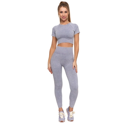 Komplet MORAJ - Top BD1900-508+Legginsy RDL2200-013 Grey