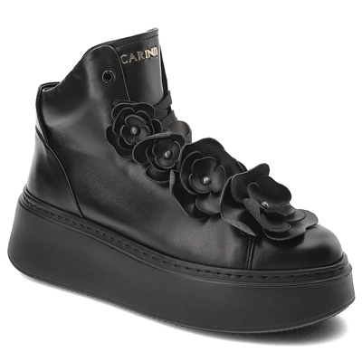 Sneakersy CARINII - B9729_-E50-000-000-F69 Czarny