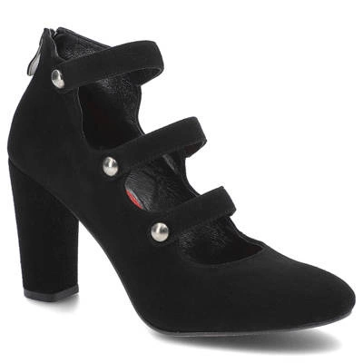 Botki KARINO - 2092/003-P Czarny