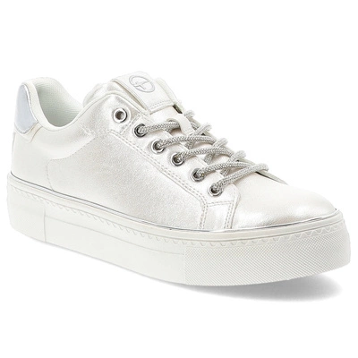Sneakersy TAMARIS - 1-23751-44 101 White Pearl