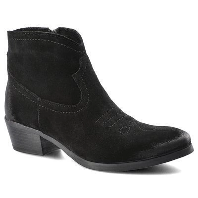 Botki CARINII - B5159_-H20-000-POL-D56 Czarny