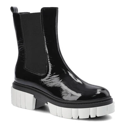 Botki CHEBELLO - 2787_-240-000-MIC-S170 Czarny Lakier