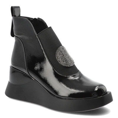 Botki S.BARSKI - MR52-104 Black