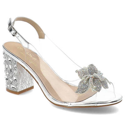 Sandały S.BARSKI - MR1037-18 Silver