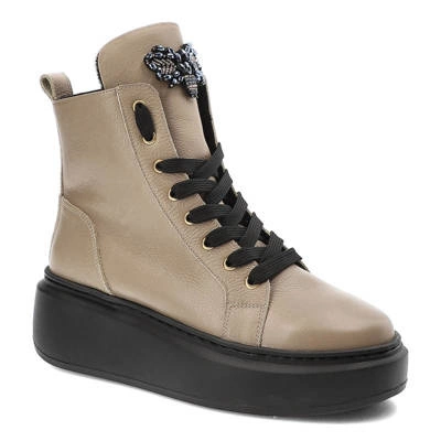 Botki KARINO - 4863/008-F C.Beż/Lico