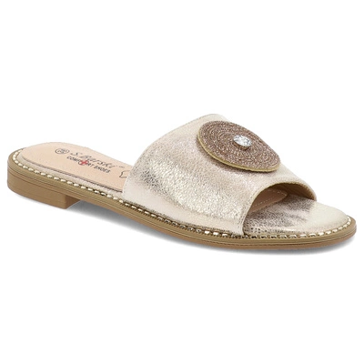 Klapki S.BARSKI - KV51-013 Lt.Gold