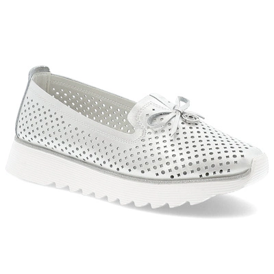 Półbuty S.BARSKI - LR51-631 White