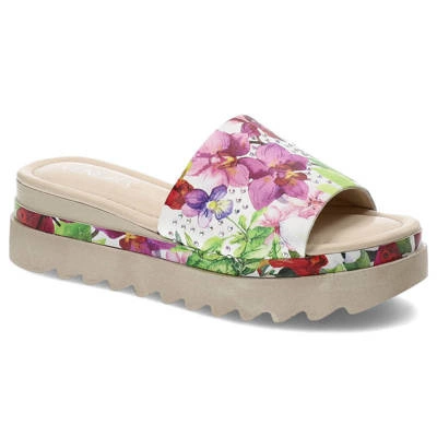 Klapki VENEZIA - 0137605D 09 Flower