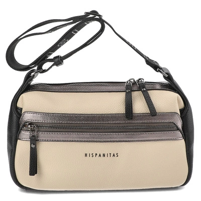 Torebka HISPANITAS - BI243546 Samba-I24 Milk Samba Met-I24 Acero