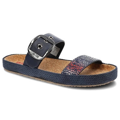 Klapki BIG STAR - JJ274727 Granat