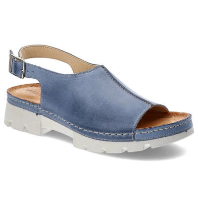 Sandały WASAK - 0669 Jeans