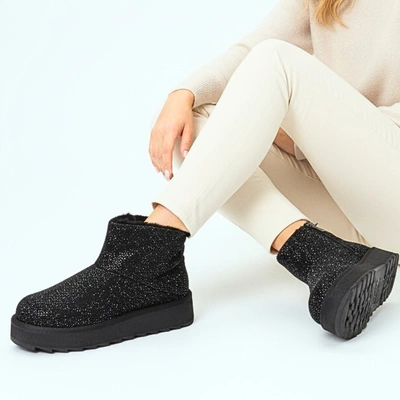 Śniegowce TAMARIS - 1-26831-41 043 Black Glam