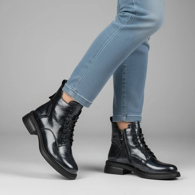 Botki S.BARSKI - LZ52-954 Blue