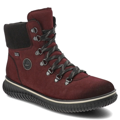Botki RIEKER - 74247-35 Red