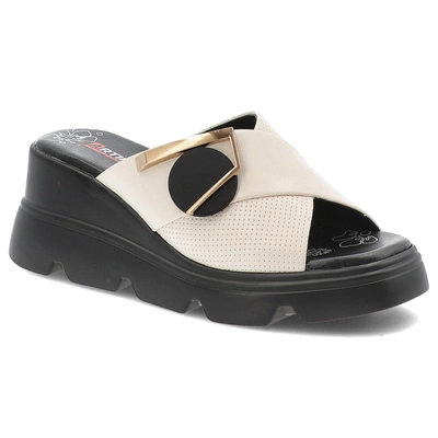 Klapki ARTIKER - 56C1585 Beige