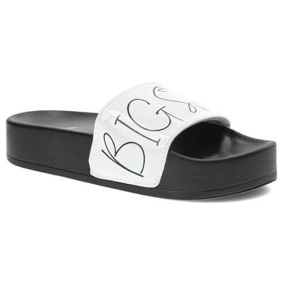 Klapki BIG STAR - JJ274A275 Czarny/Biały