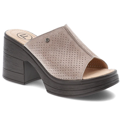 Klapki FILIPPO - DK6814/25 BE Beżowy