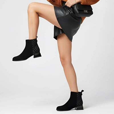 Botki S.BARSKI - JC52-853 Black