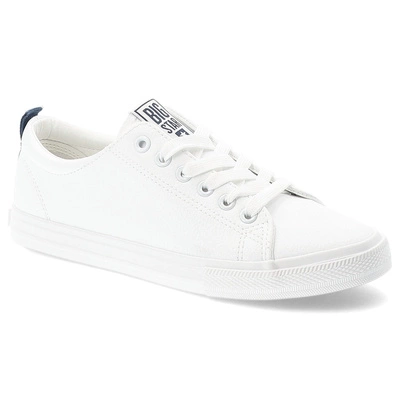 Trampki BIG STAR - SS274604 Biały/Niebieski