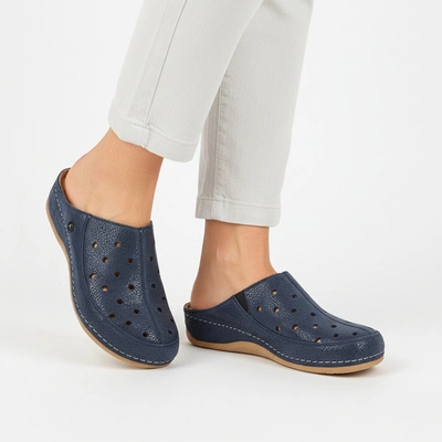 Klapki ARMODO - 5-1408-019 Granat Puma