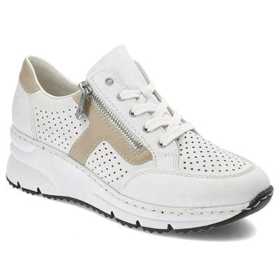 Sneakers RIEKER - N6304-80 White Combination