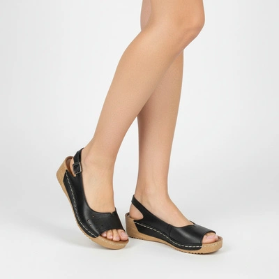 Sandały MACIEJKA - 01974-01/00-5 Czarny