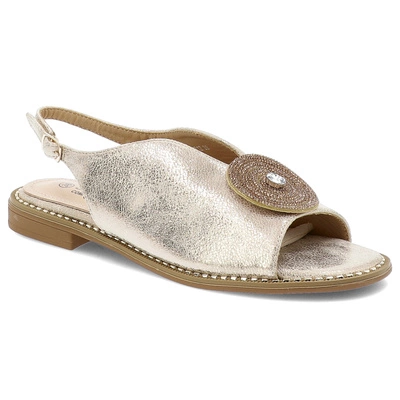 Sandały S.BARSKI - KV51-012 Lt.Gold