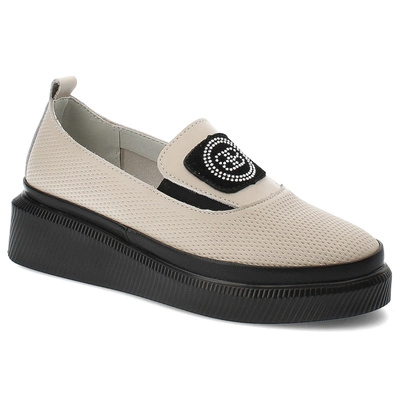 Półbuty VINCEZA - 87980 BE Beżowy