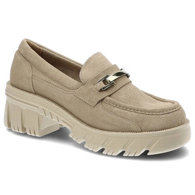 Półbuty LEMAR - 20110 W. Beż + zł.